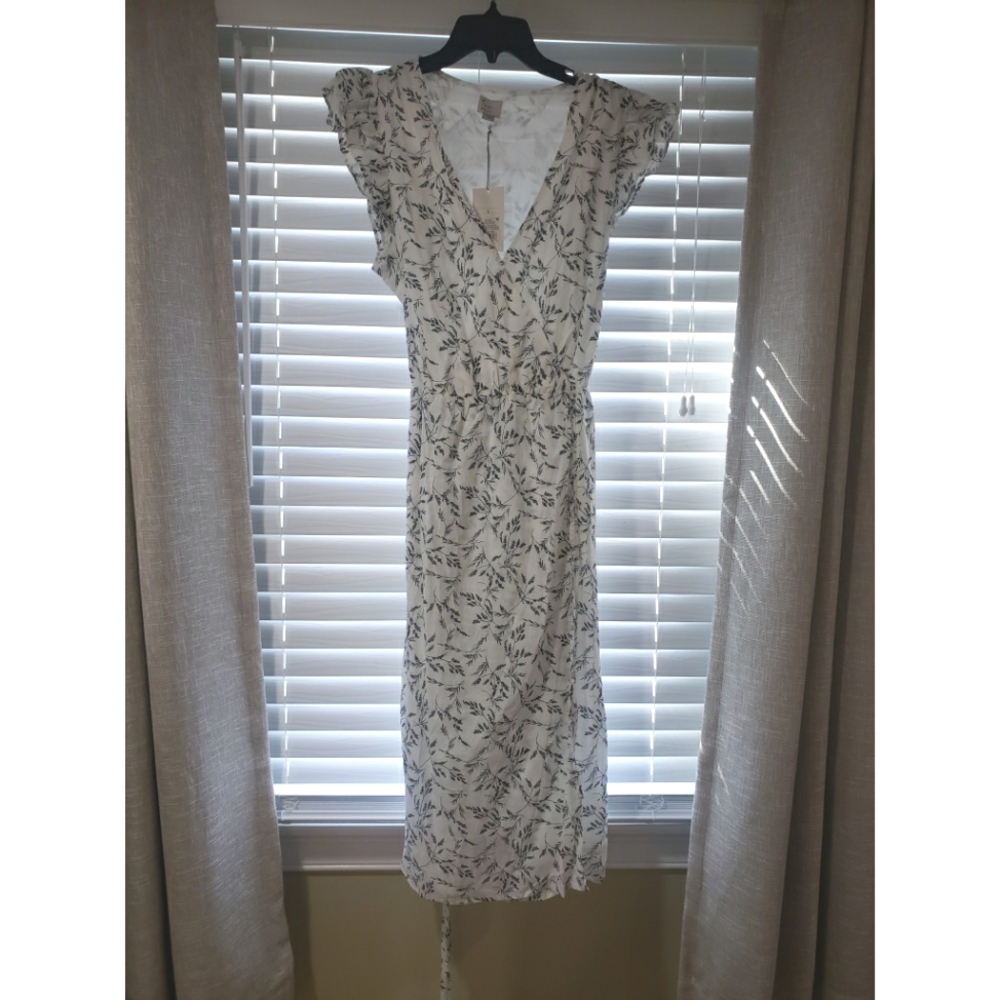 White Midi Sundress